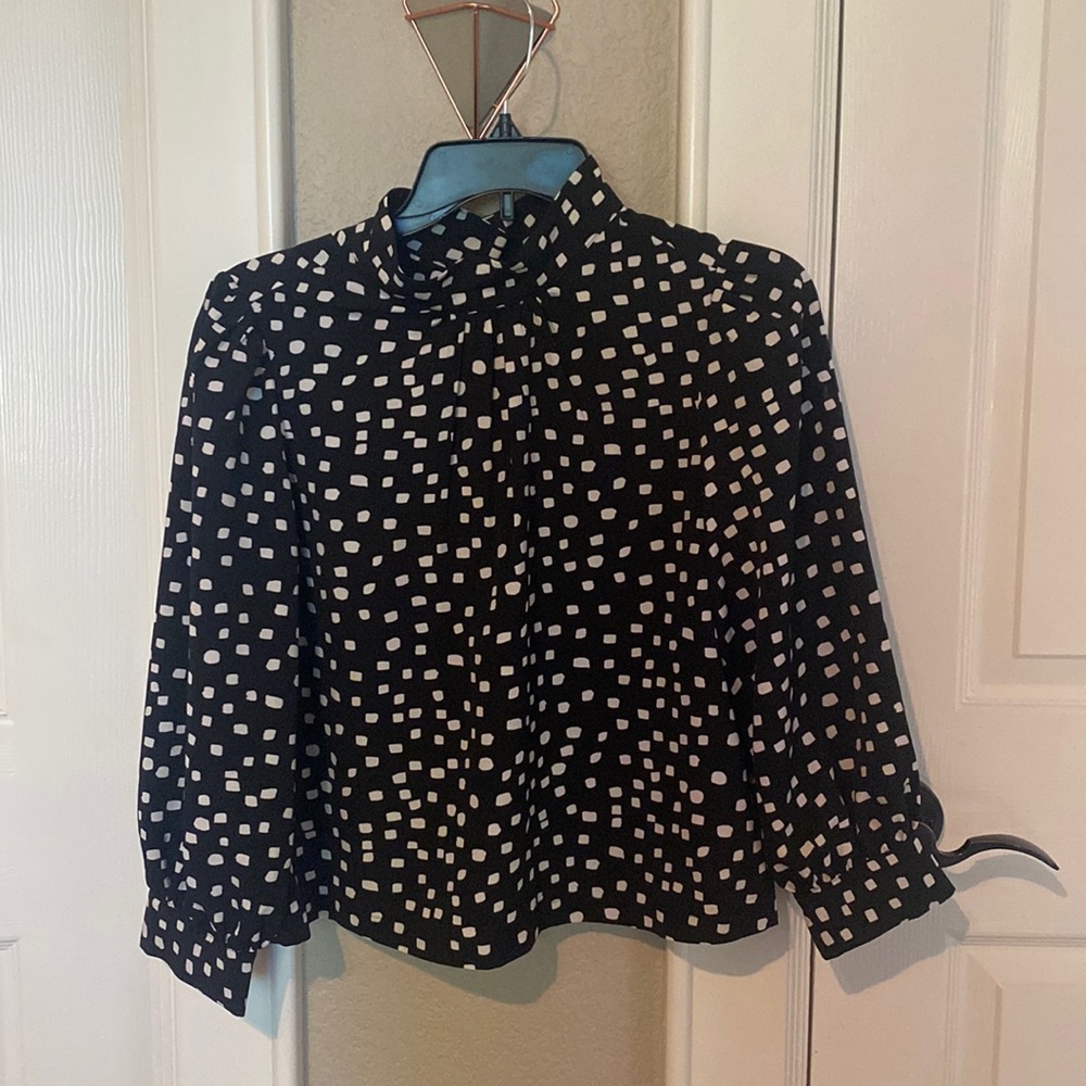 NWOT High Neck Blouse